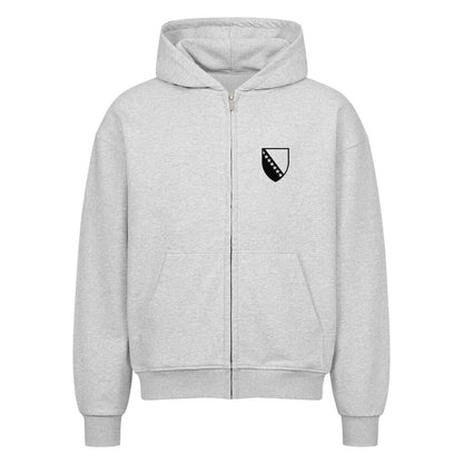 Bosnien 2 Oversized Zipper Hoodie
