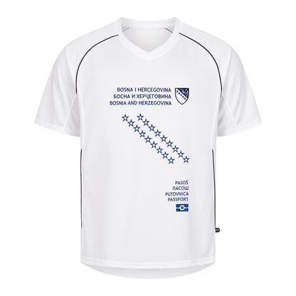 Bosnien Reisepass Team Trikot