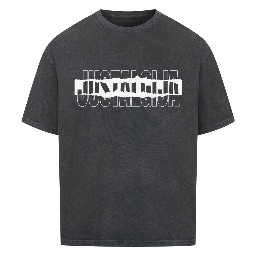 JUSTALGIJA - Zerrisen Oversized Shirt