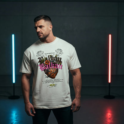Balkan Oversized T-Shirt - Front Print