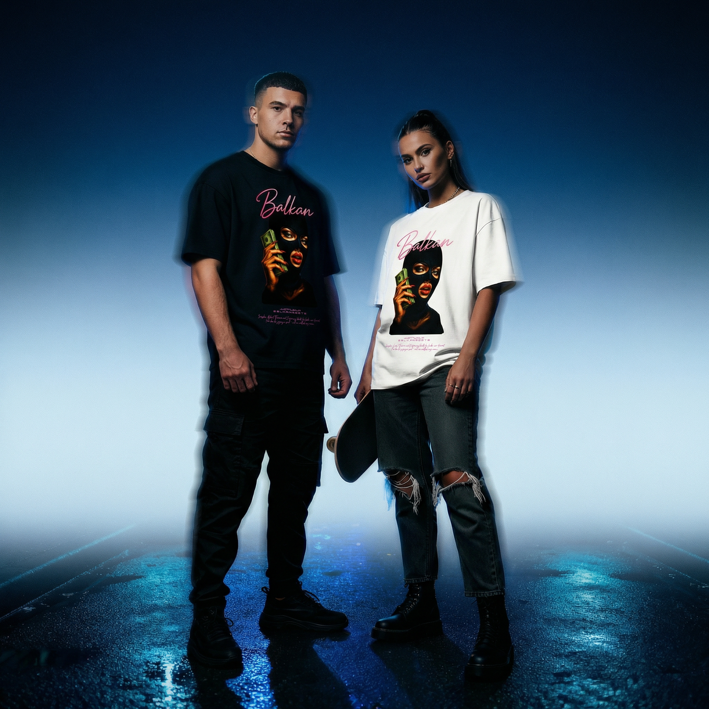 BalkeVita Oversized T-Shirt - Front Print