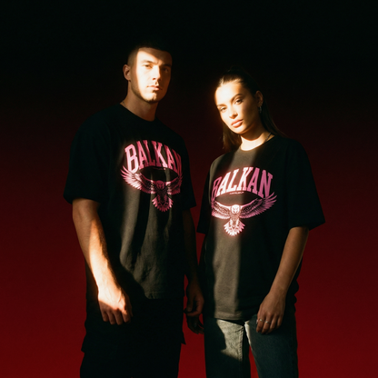 Balkan Adler Oversized T-Shirt - Front Print