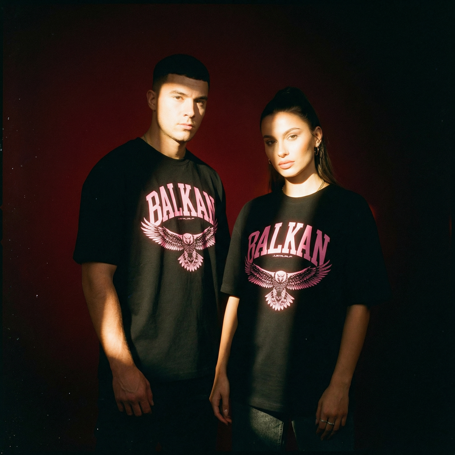 Balkan Adler Oversized T-Shirt - Front Print