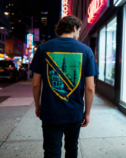 SANDZAK lV Wappen T-Shirt - Back Print