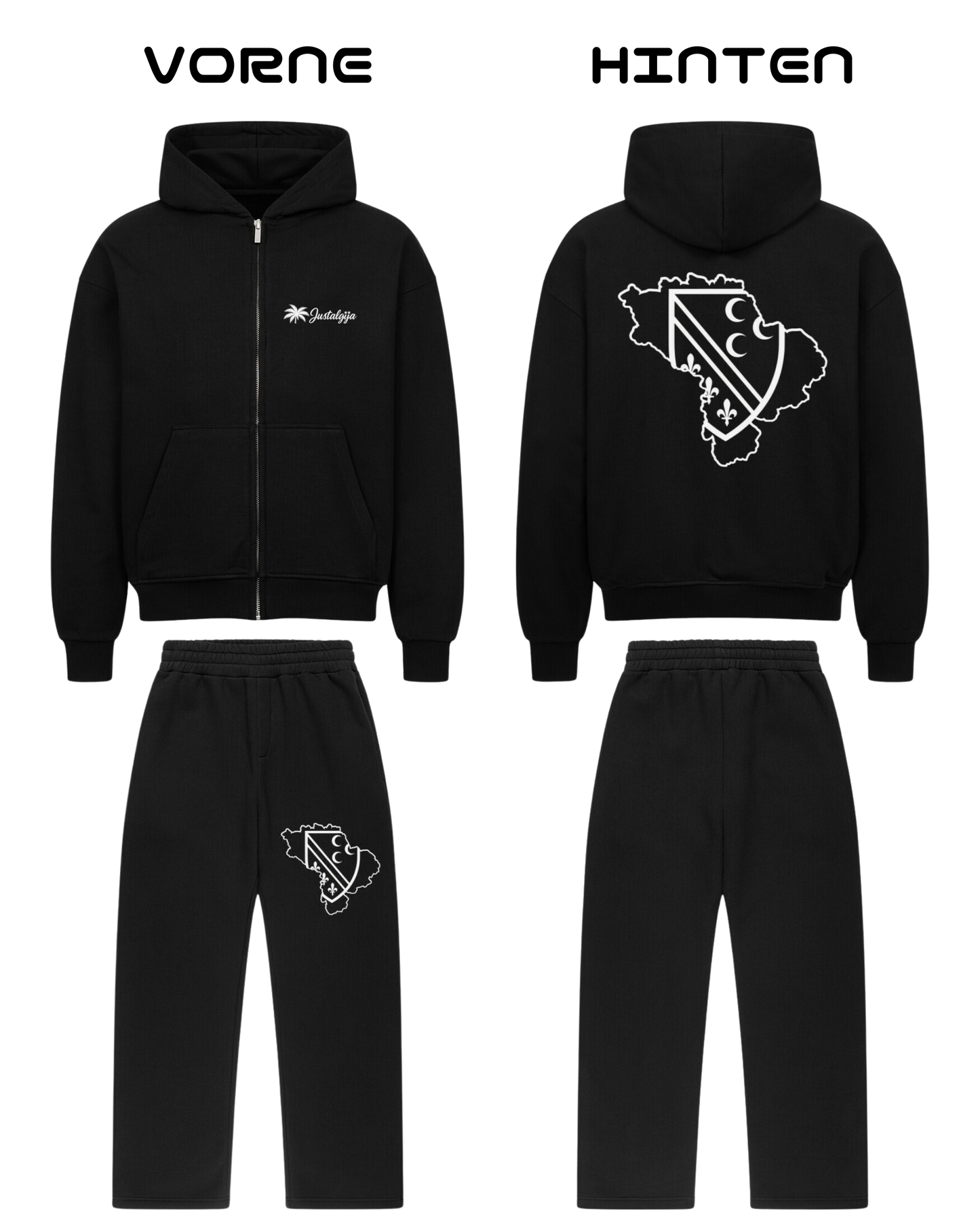 Sandzak Trainingsanzug Schwarz