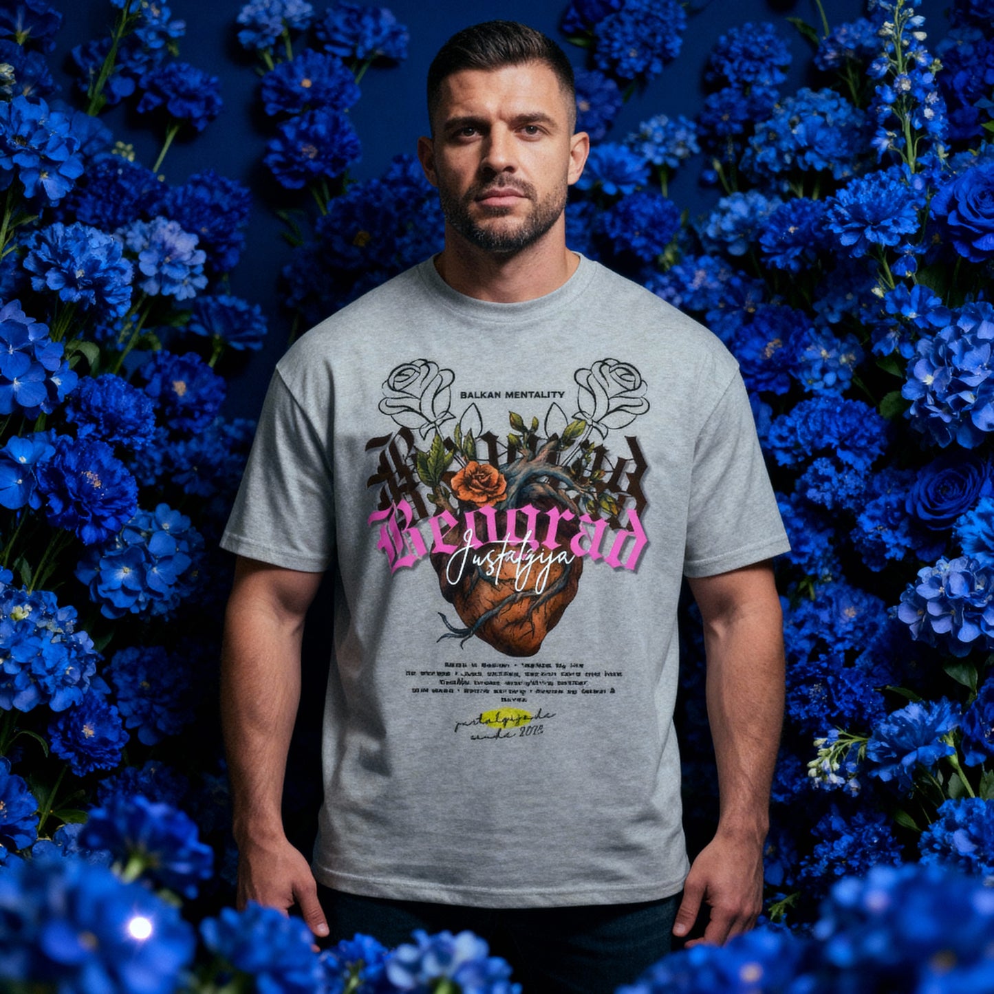 Beograd Oversized Zipper Hoodie