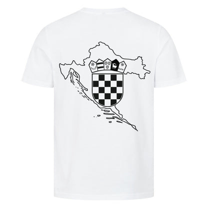 CROATIA IV T-Shirt - Back Print