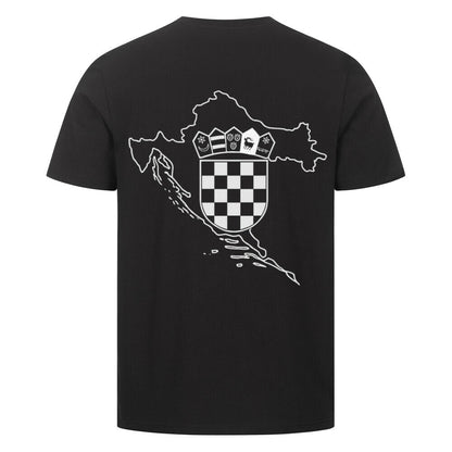 CROATIA IV T-Shirt - Back Print