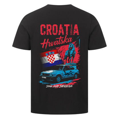 CROATIA l T-Shirt - Back Print