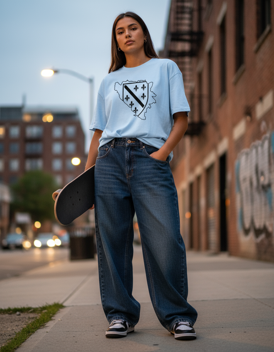 Bosna II Oversized T-Shirt - Front Print